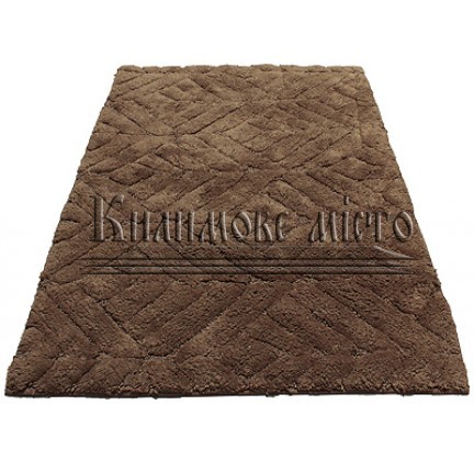 Carpet for bathroom Indian Handmade Lime RIS-BTH-5229 BROWN - высокое качество по лучшей цене в Украине.